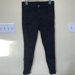 American Eagle hi-rise black jegging